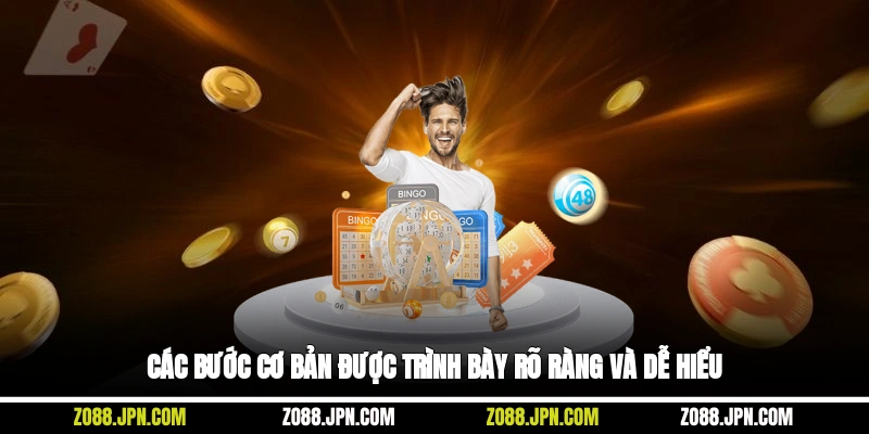 Các bước cơ bản được trình bày rõ ràng và dễ hiểu