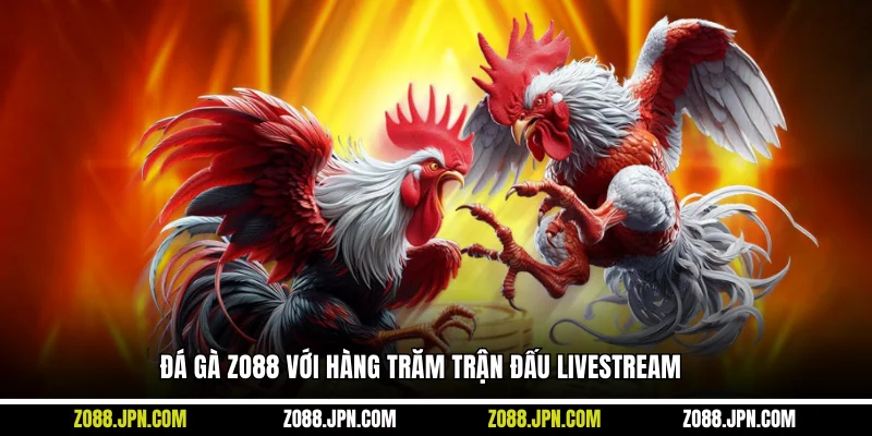Đá gà ZO88 với hàng trăm trận đấu livestream