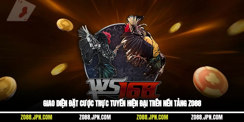 Giao diện đặt cược trực tuyến hiện đại trên nền tảng ZO88