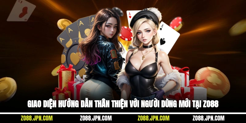 Giao diện hướng dẫn thân thiện với người dùng mới tại ZO88