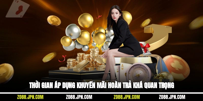 Thời gian áp dụng khuyến mãi hoàn trả khá quan trọng