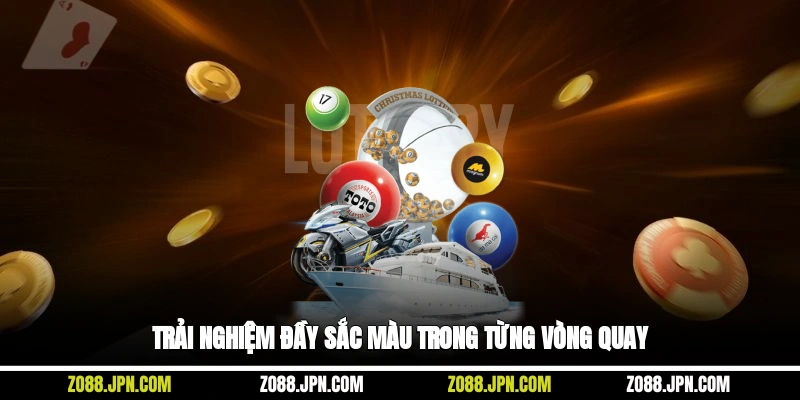 Trải nghiệm đầy sắc màu trong từng vòng quay
